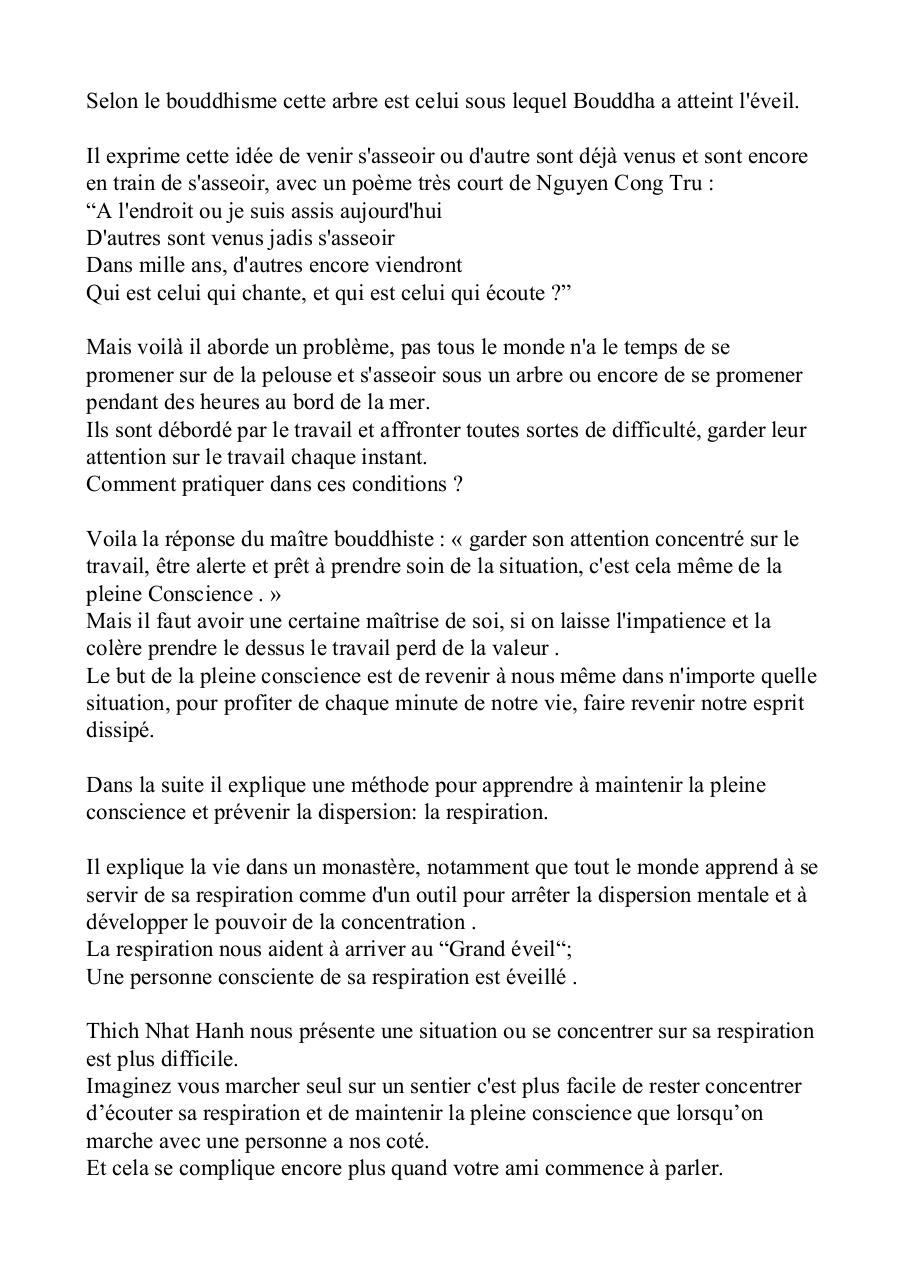 Résumé livre Le miracle de la pleine conscience.pdf - page 3/13